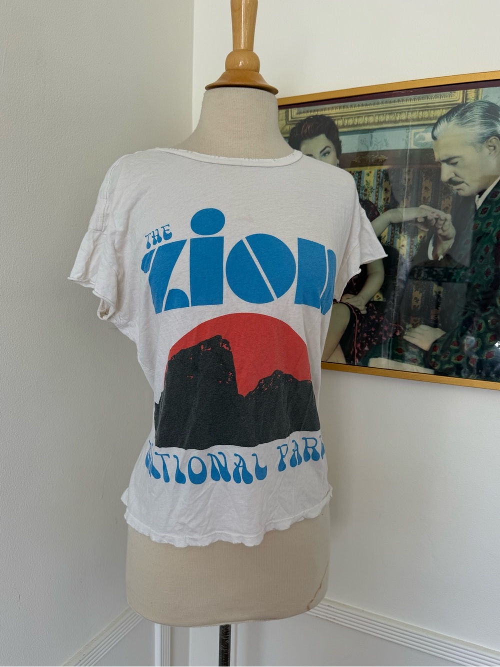 White Zion National Park Graphic Tee